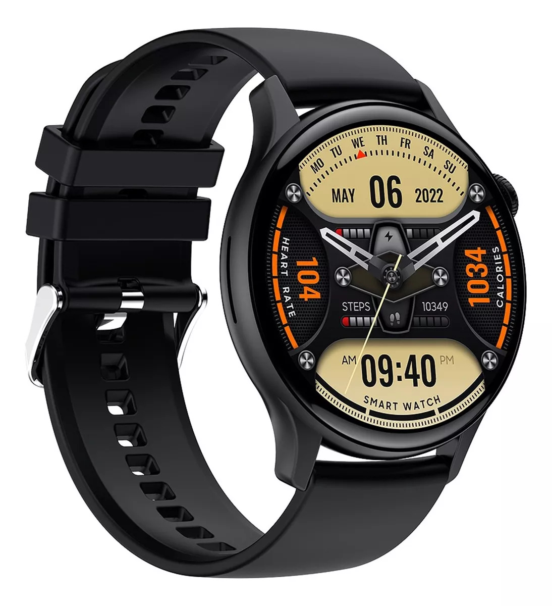 Foto 5 pulgar | Smartwatch Fralugio Hk85 color Negro Full Touch 1.43 Notificación