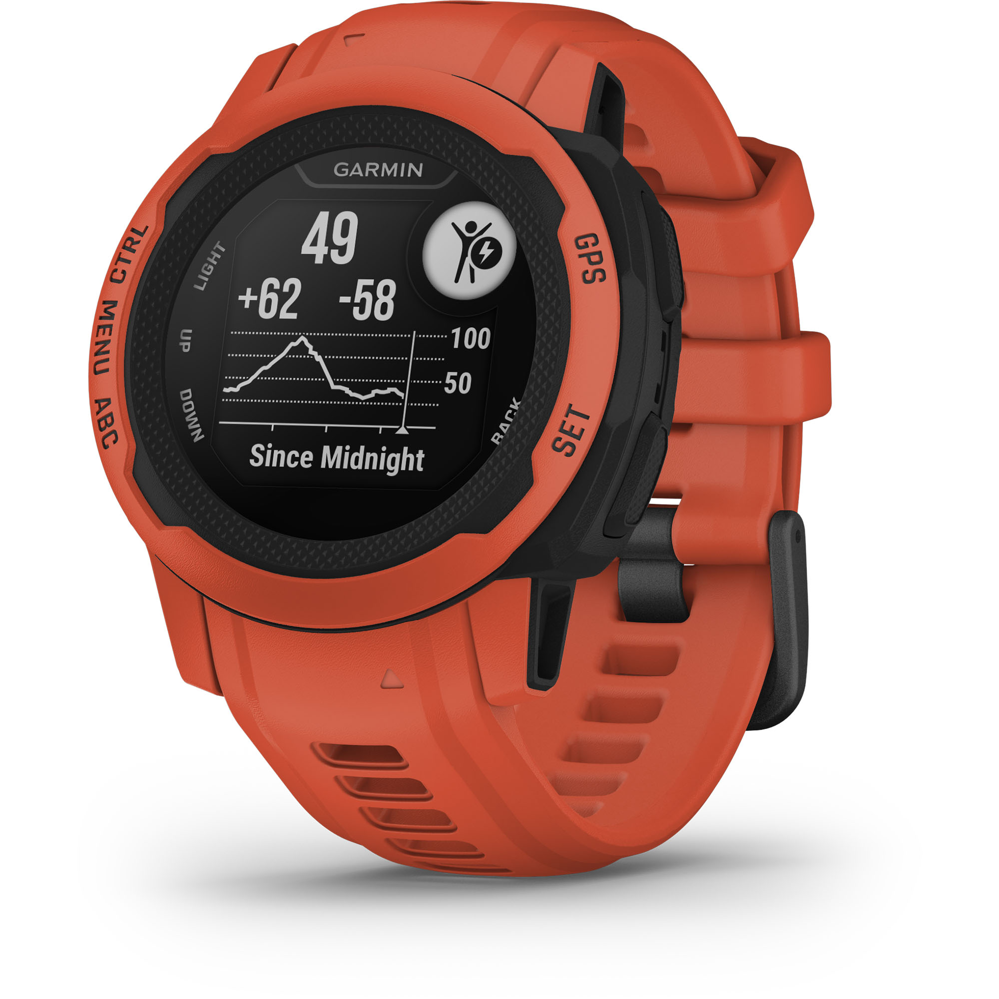 Foto 2 pulgar | Smartwatch Garmin Instinct 2s color Rojo