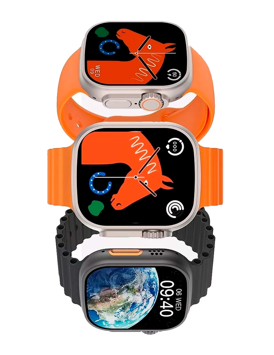 Foto 7 pulgar | Reloj Inteligente Petukita Box S8 color Naranja