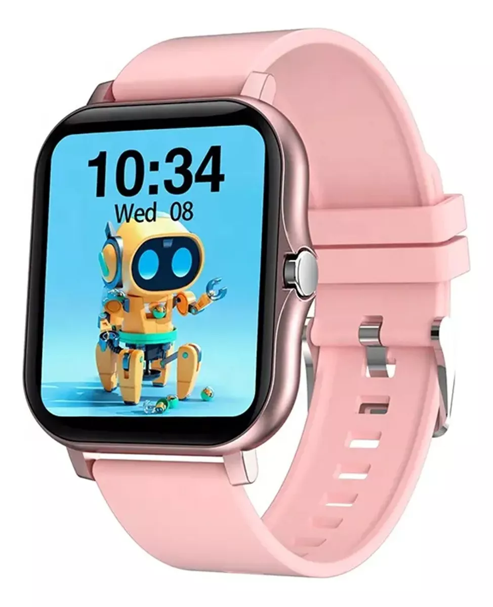 Smartwatch Fralugio H13 Llamadas Música Bt 1.75´ Ips color Rosa