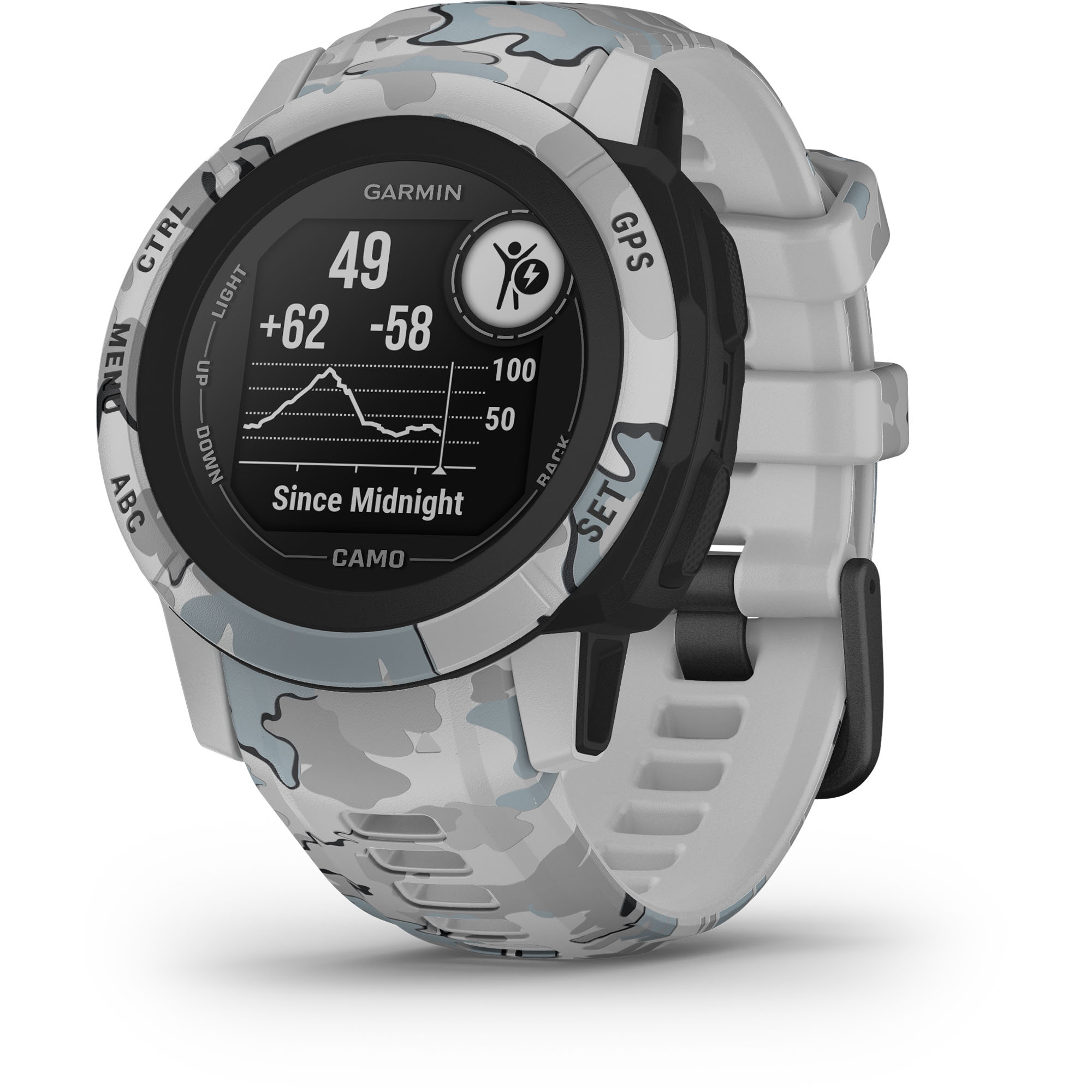 Smartwatch Garmin Instinct 2s Solar color Gris