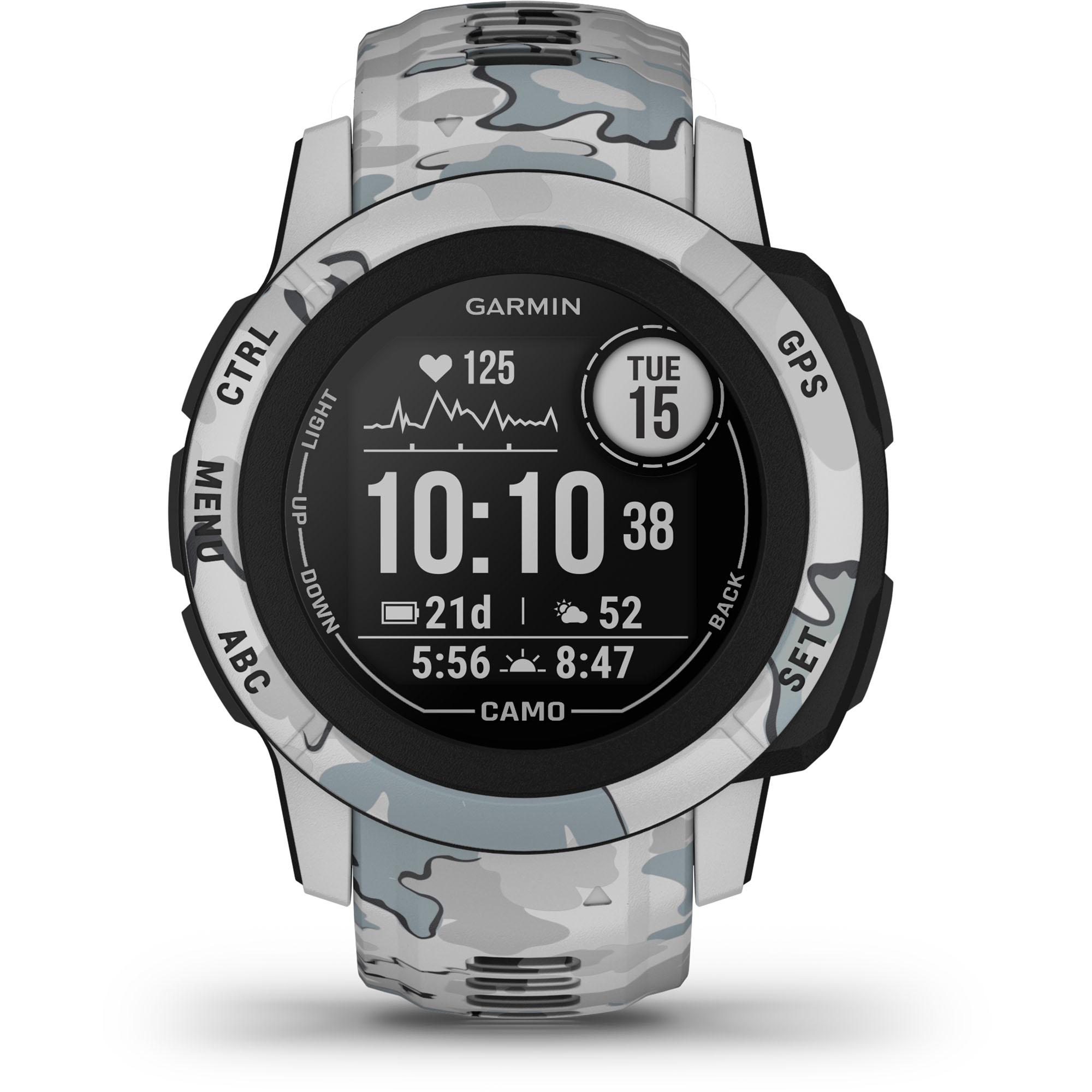 Foto 2 | Smartwatch Garmin Instinct 2s Solar color Gris