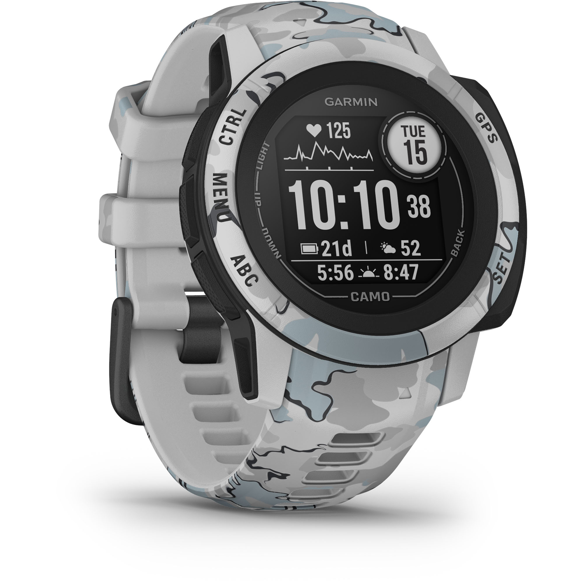 Foto 4 pulgar | Smartwatch Garmin Instinct 2s Solar color Gris