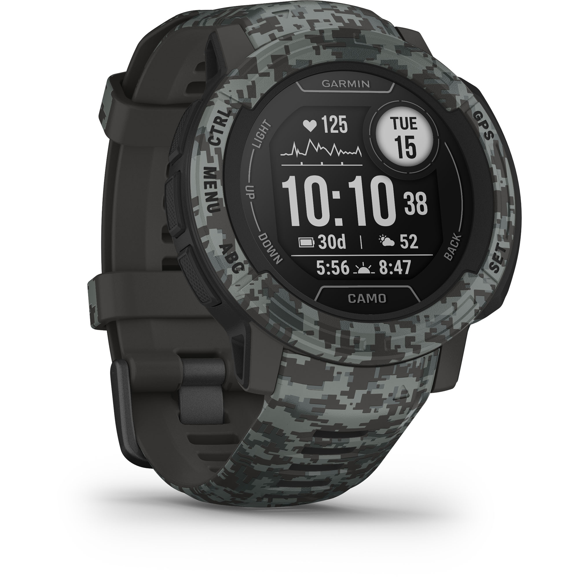 Foto 4 pulgar | Smartwatch Garmin Instinct 2 Camo Edition color Gris