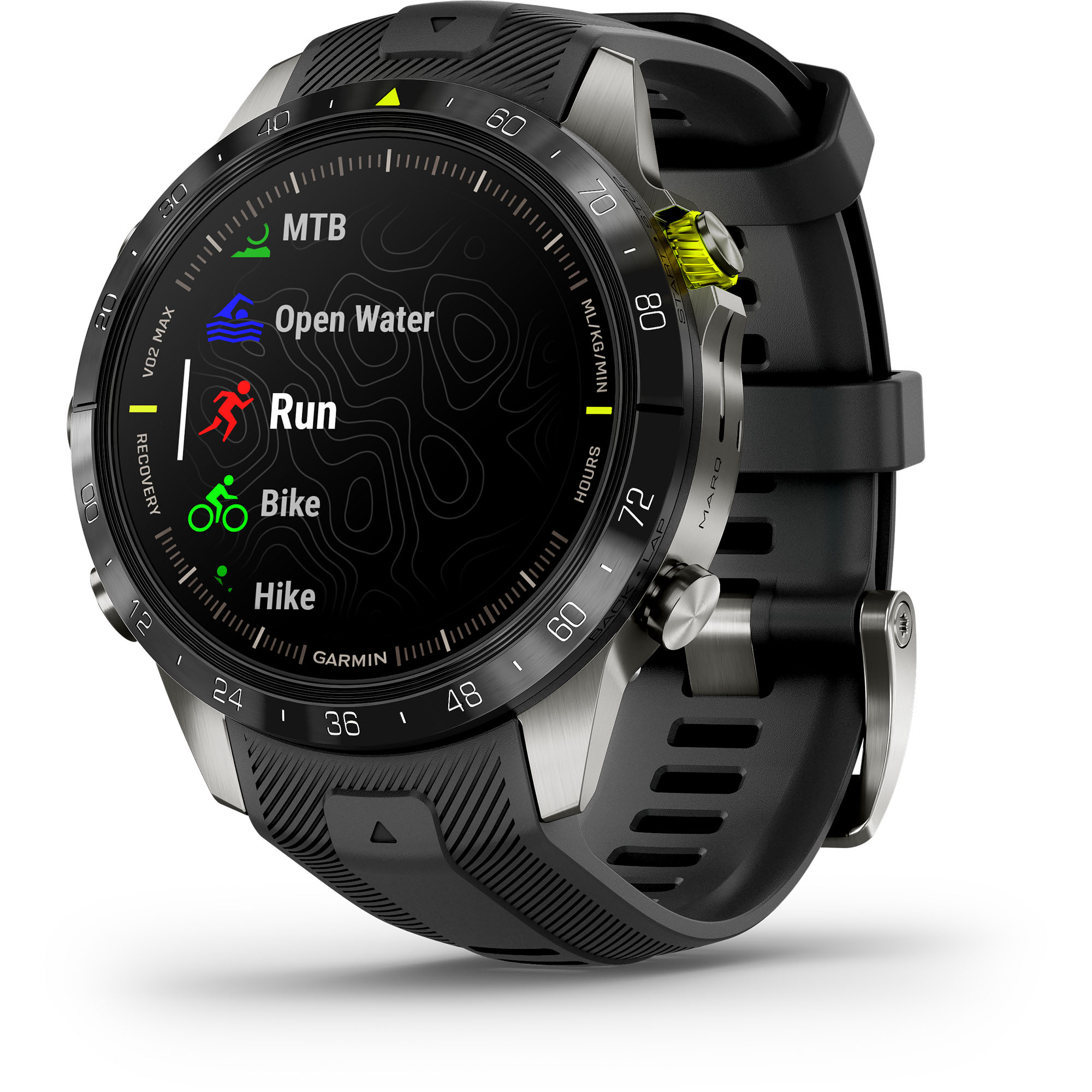 Foto 2 pulgar | Smartwatch Garmin Marq Athlete color Negro