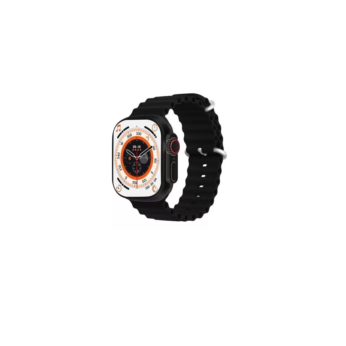 Foto 2 pulgar | Reloj Inteligente Ultra Smartwatch Carga Inalámbrica Eo Safe Imports Esi-7455 color Negro