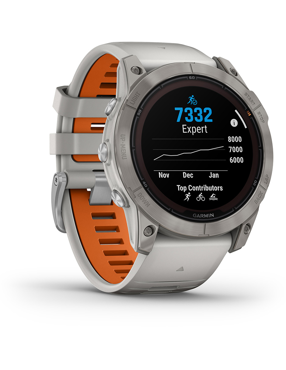 Foto 6 pulgar | Smartwatch Garmin Fenix 7x Pro Solar color Naranja