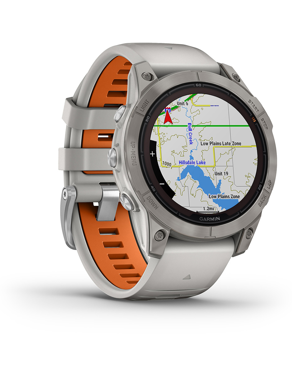 Foto 6 pulgar | Smartwatch Garmin 010-02777-20 color Naranja Fenix 7 Pro Saph Solar