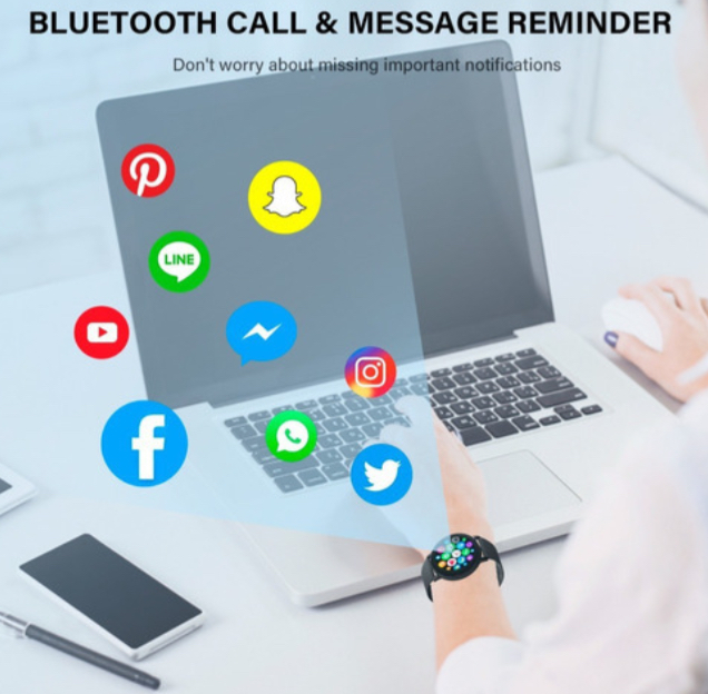 Foto 4 pulgar | Smartwatch Funbu color Negro Unisex