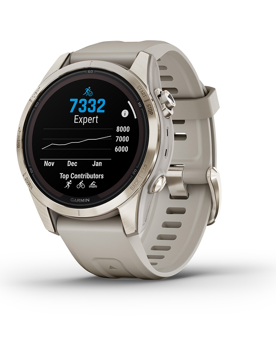 Smartwatch Garmin Fenix 7s Pro Solar color Dorado