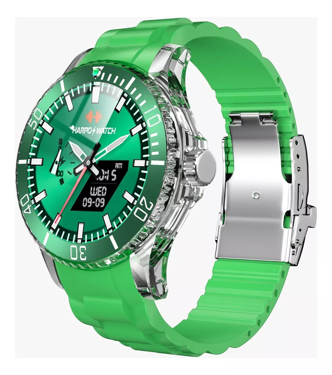 Foto 2 pulgar | Smartwatch Fralugio Tk17 color Verde