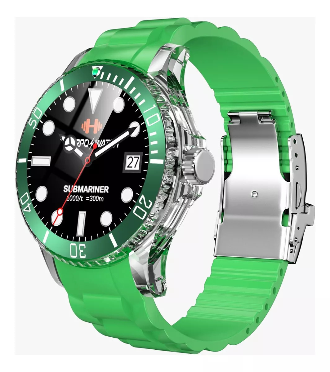 Foto 2 | Smartwatch Fralugio Tk17 color Verde