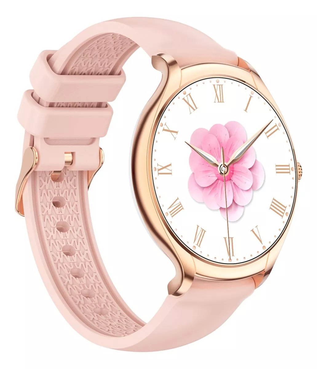 Smartwatch Fralugio Kt67 color Rosa para Mujer