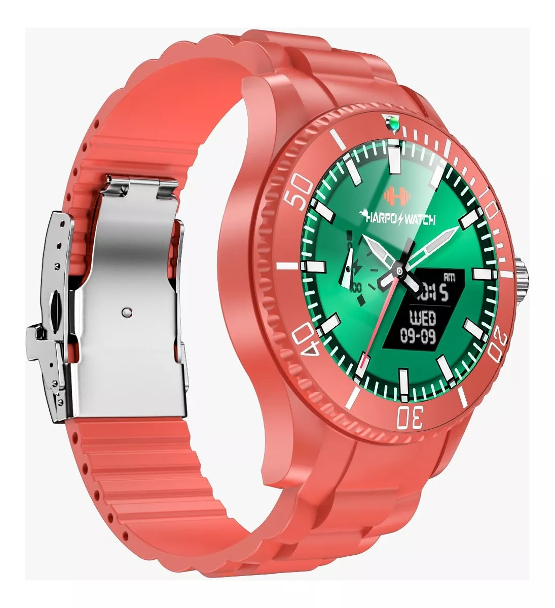 Foto 5 pulgar | Smartwatch Fralugio Tk17 color Rojo