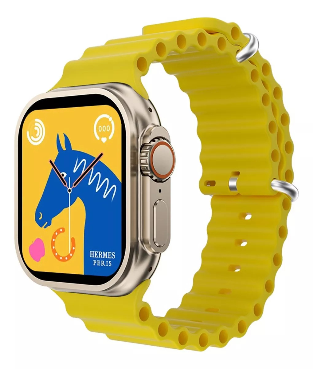 Smartwatch Fralugio S800 color Amarillo