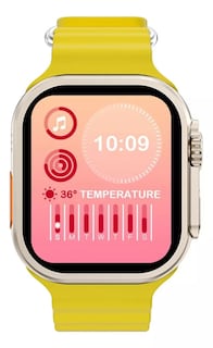 Foto 3 | Smartwatch Fralugio S800 color Amarillo