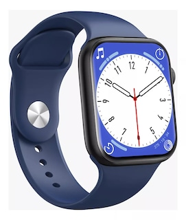 Foto 2 | Smartwatch Fralugio T900 Suit color Azul 2 Correas Notificaciones