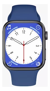 Foto 3 | Smartwatch Fralugio T900 Suit color Azul 2 Correas Notificaciones