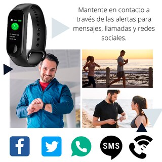 Foto 4 | Smartwatch Vak Vdmr color Negro