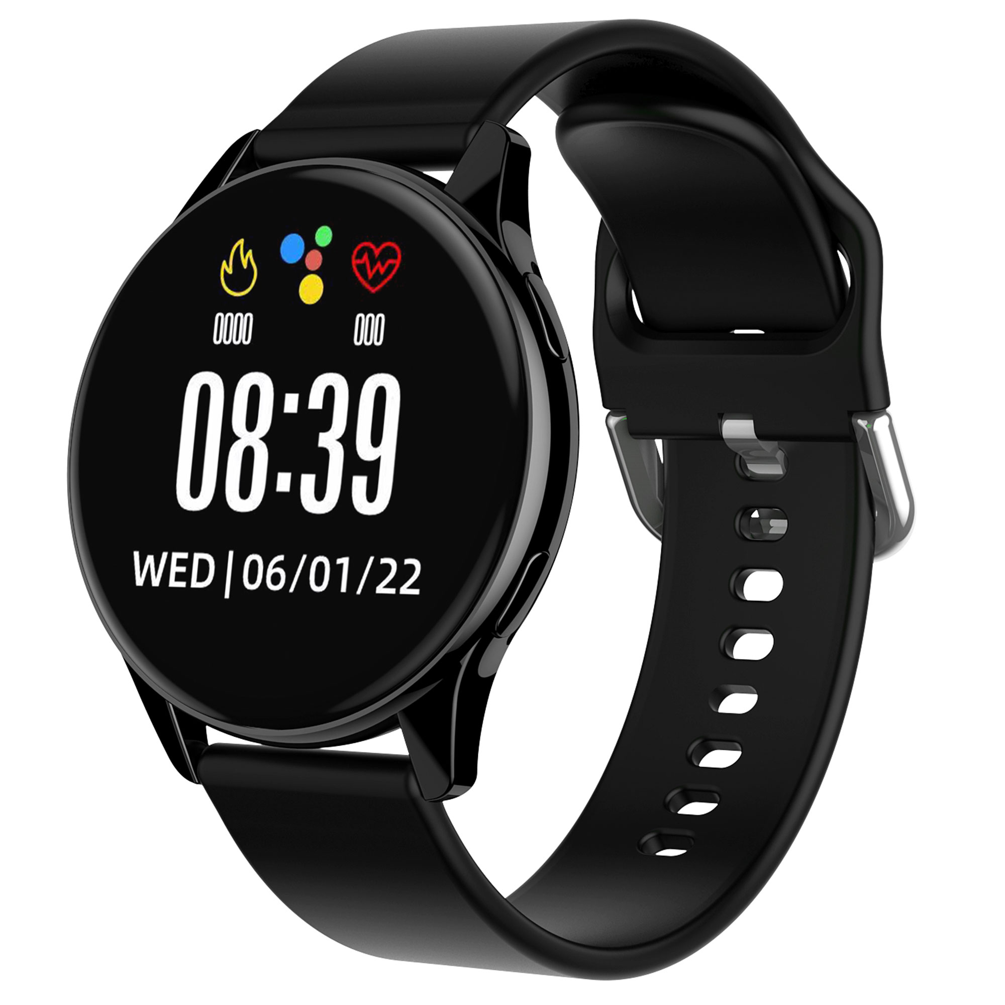 Smartwatch Vak Vdt9mn color Negro