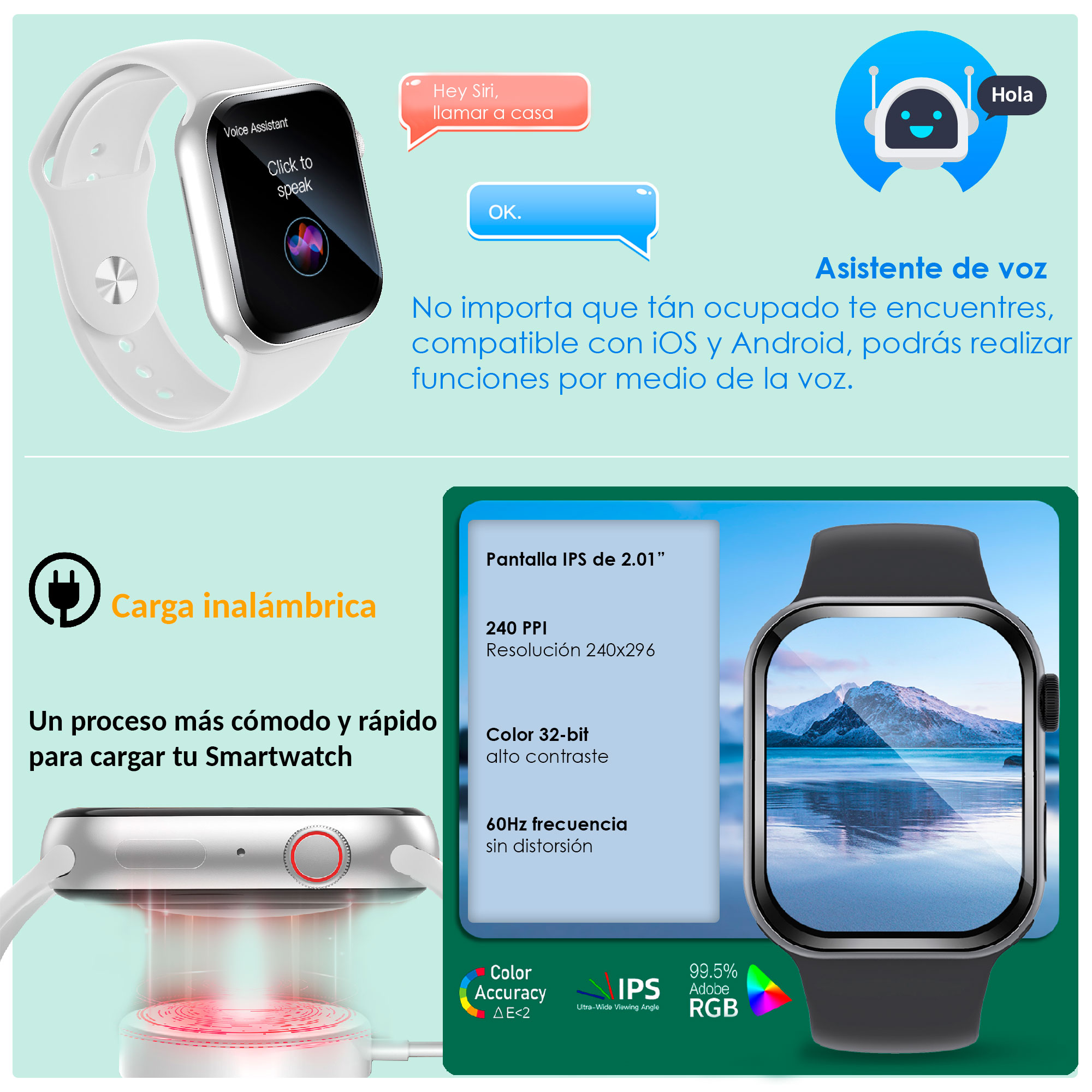 Foto 5 pulgar | Reloj Smartwatch Vak F9 Ip67 Metal Health Pasos Calorias