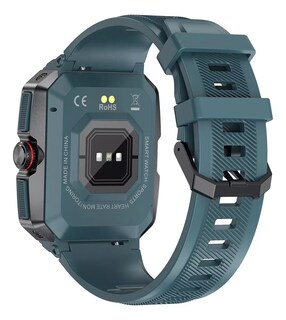 Foto 2 | Smartwatch Fralugio Ak47 Rough Sport Hr 24hr Spo2 HD Azul