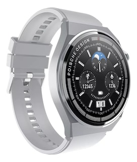 Foto 1 | Smartwatch Fralugio Gt3 Max Mide Glucosa Hr Bp Spo2 Hd color Gris