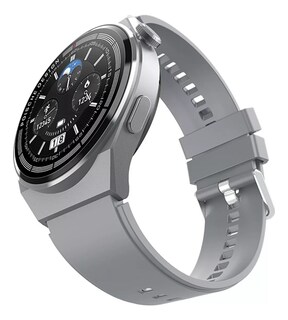 Foto 2 | Smartwatch Fralugio Gt3 Max Mide Glucosa Hr Bp Spo2 Hd color Gris