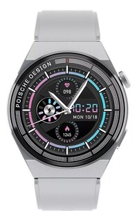 Foto 3 | Smartwatch Fralugio Gt3 Max Mide Glucosa Hr Bp Spo2 Hd color Gris