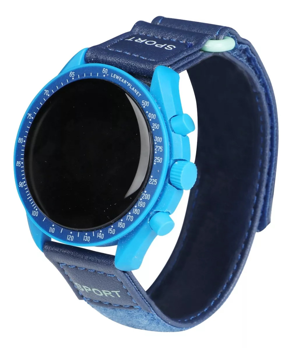 Foto 2 pulgar | Smartwatch Reloj Omg Watch Fralugio Llamada 1.28´Full Touch Neptuno