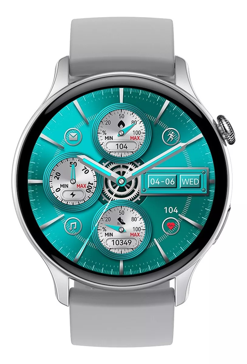 Foto 4 | Smartwatch Fralugio Hk85 Full Touch 1.43´color  Gris