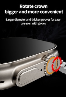 Foto 5 | Smartwatch Ns Tech Watch 8 Ultra color Negro