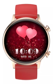 Foto 2 | Smartwatch Fralugio Hk39 1.1´Amoled Hr Bp color Rojo