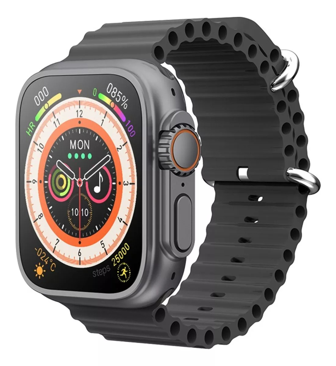 Foto 4 pulgar | Smartwatch Fralugio Gs Ultra Max 2.1´ Termometro Bp