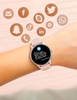 Foto 7 | Reloj Inteligente Petukita Box Nk08c Rosa con Bluetooth