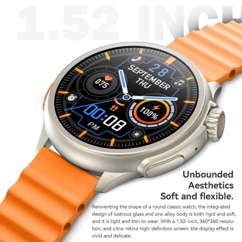 Foto 3 pulgar | Smartwatch Hw3 Ultra Max Serie 9 By Ns Tech color Blanco