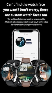 Foto 2 | Smartwatch Ns Tech Gt5 Pro color Negro