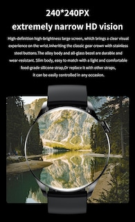 Foto 5 | Smartwatch Ns Tech Gt5 Pro color Negro