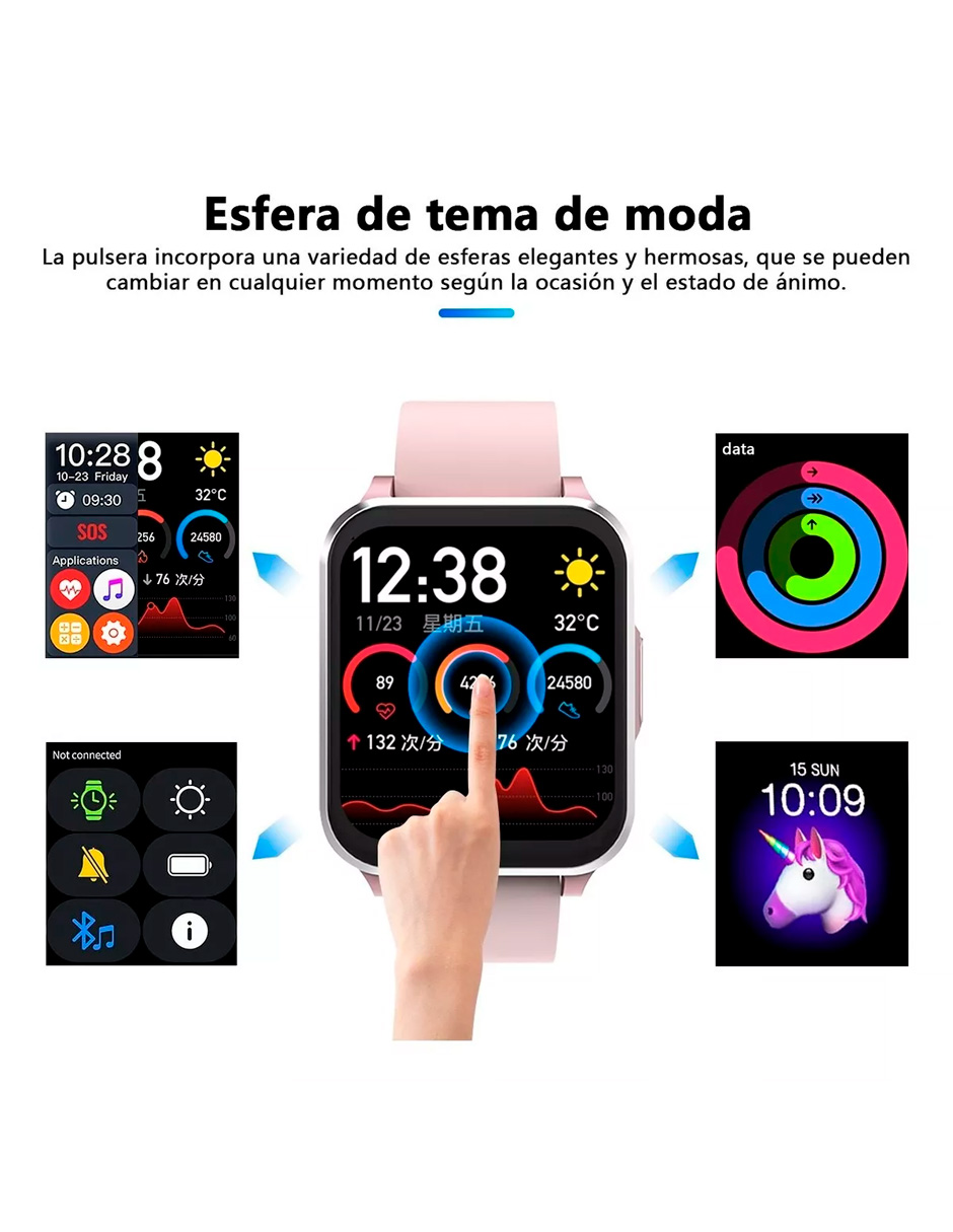 Foto 5 | Reloj Inteligente Petukita Box Ml7 con Llamadas