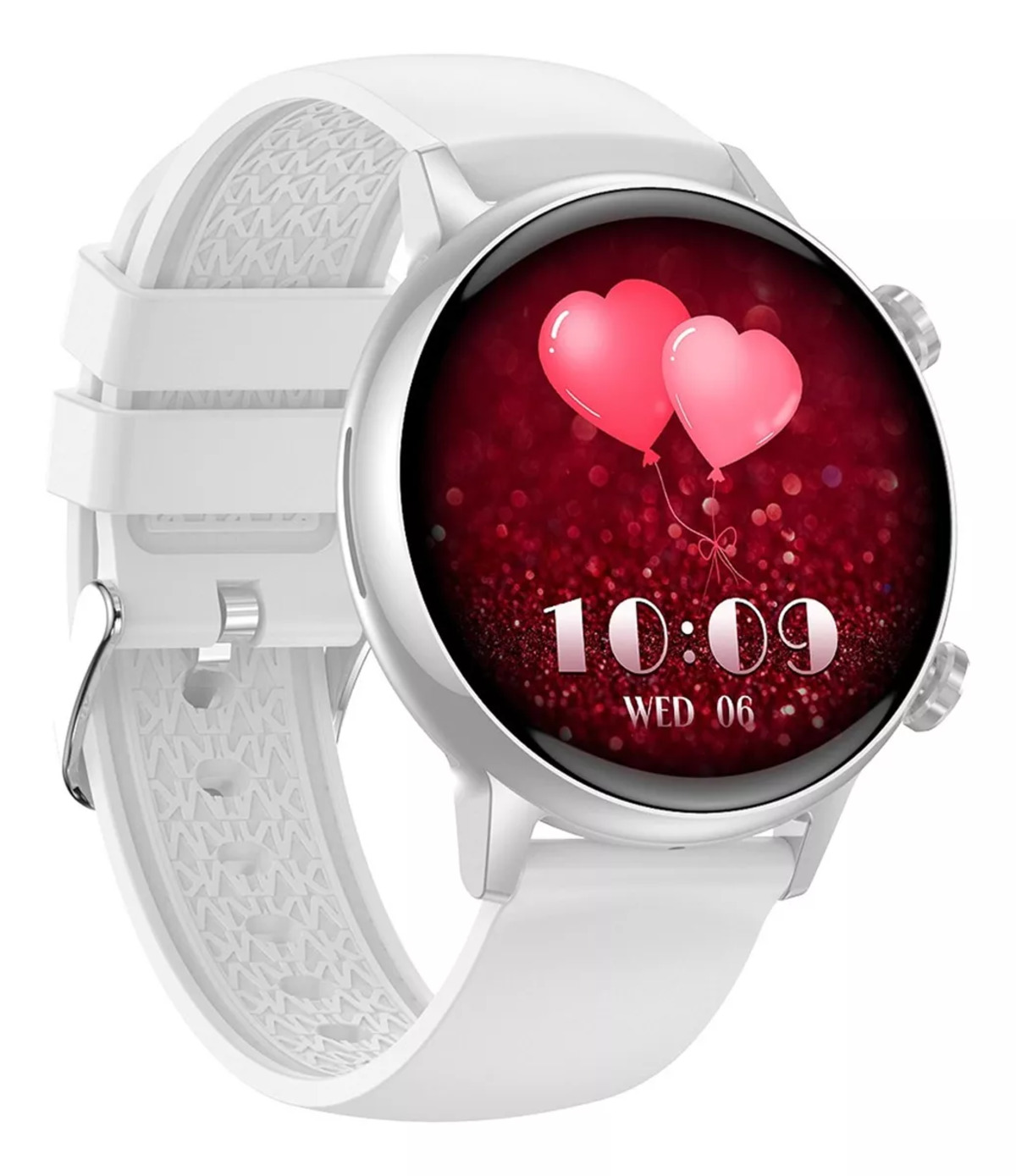 Foto 3 pulgar | Smartwatch Fralugio Hk39 color Blanco