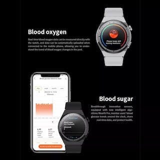Foto 4 | Smartwatch GT3 MAX By Ns Tech color Plata con 2 Extensibles Intercambiables en Silicon y Metálico y Carga Inalámbrica