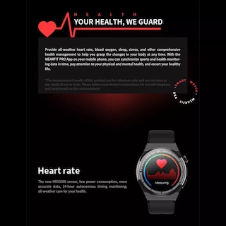 Foto 8 | Smartwatch GT3 MAX By Ns Tech color Negro con 2 Extensibles Intercambiables en Silicon y Metálico Carga Inalámbrica