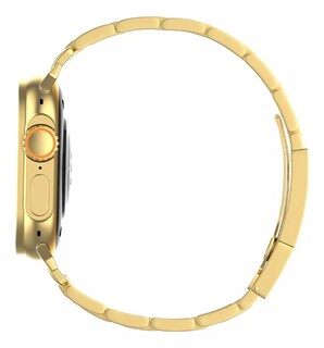 Foto 3 | Smartwatch Fralugio H9 Ultra de Metal color Dorado