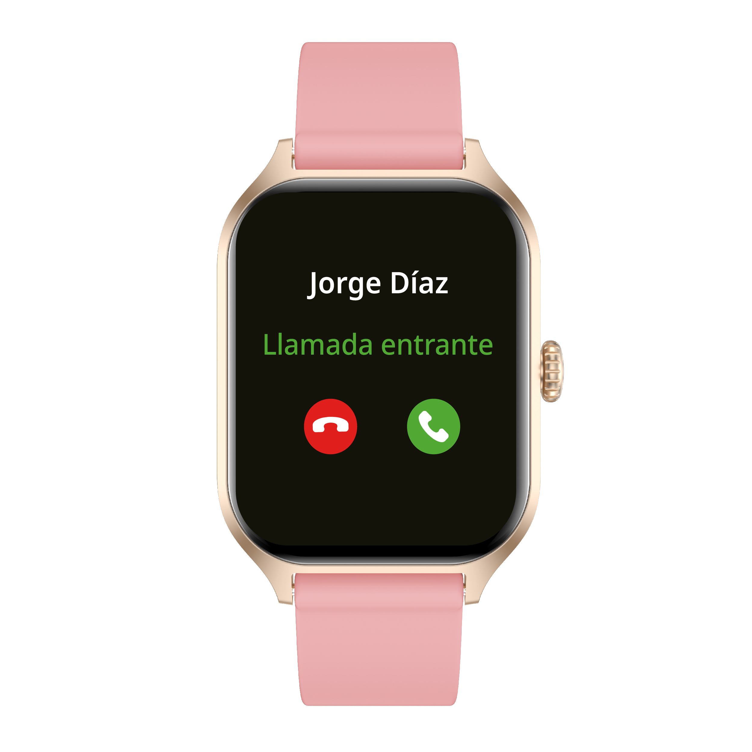 Foto 2 pulgar | Smartwatch Binden Era Day color Rosa con Bluetooth