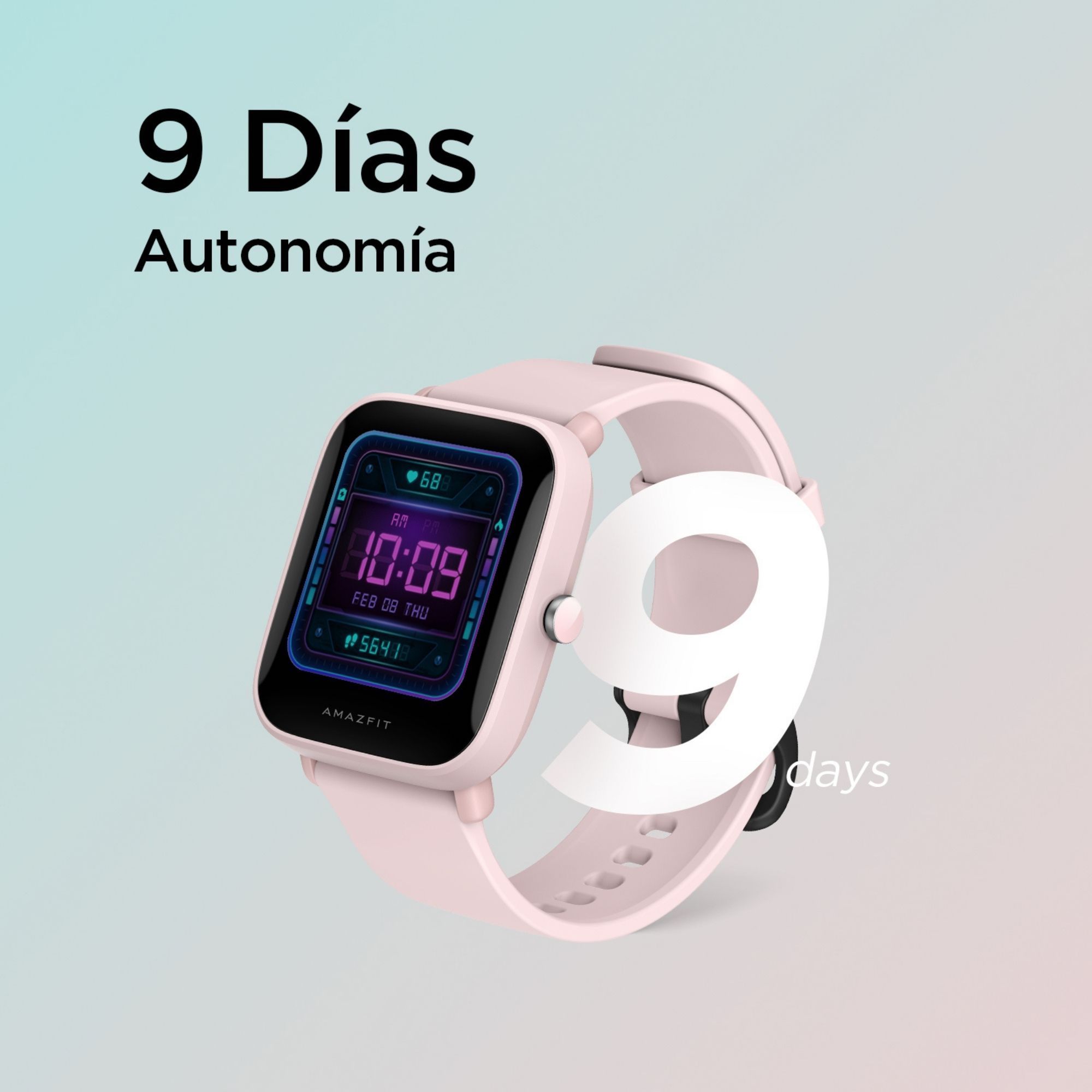 Foto 4 pulgar | Smartwatch Amazfit Bip U Pro color Rosa con GPS