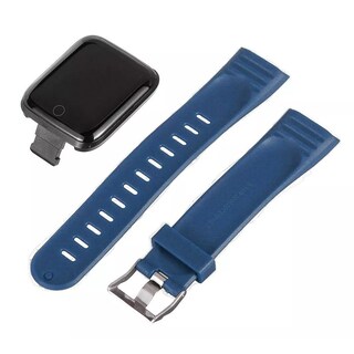 Foto 2 | Smartwatch 116 Deportivo Genérico con Notificaciones color Azul