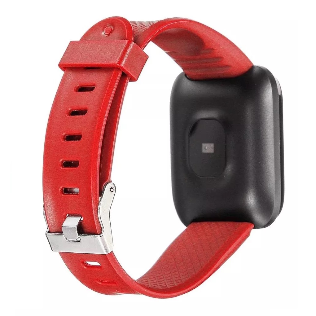 Foto 5 pulgar | Smartwatch 116 Deportivo Genérico con Notificaciones color Rojo