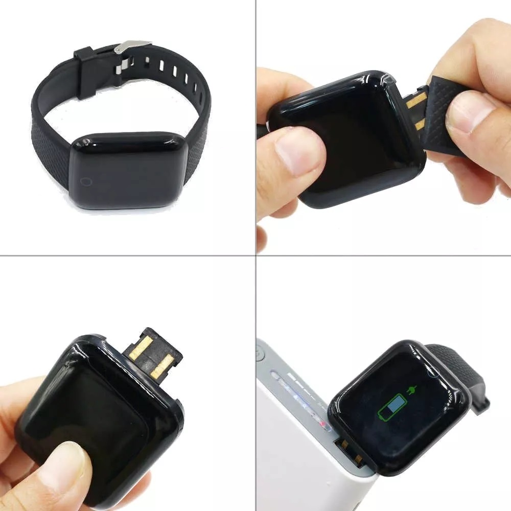 Foto 4 | Smartwatch 116 Deportivo Genérico con Notificaciones color Negro