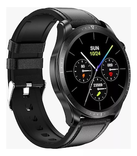 Foto 3 | Reloj Smartwatch E420 Fralugio Ecg Mide Glucosa Hr Spo2 Bp Ext.piel Negro