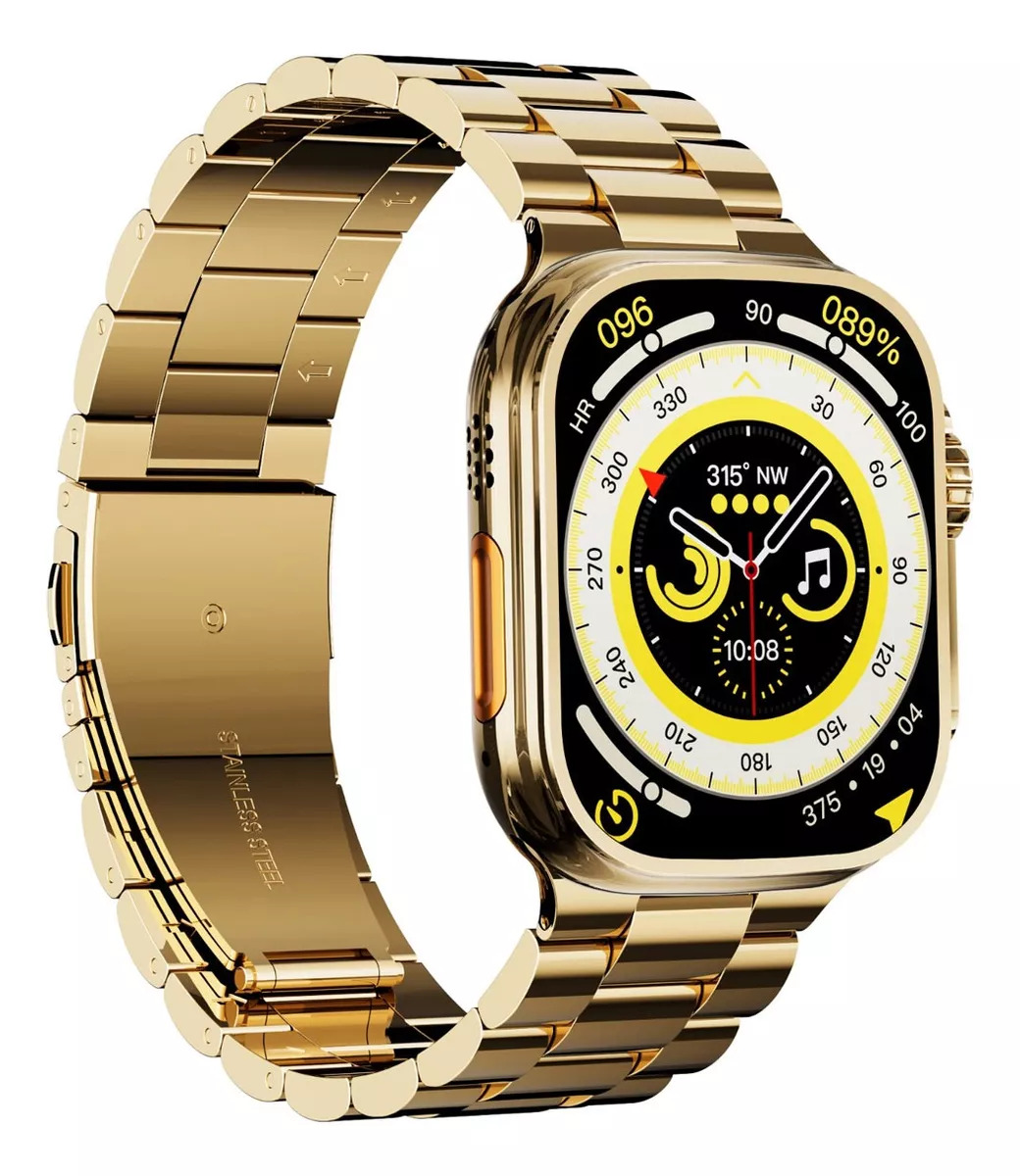 Foto 2 | Smartwatch Fralugio WS09 Ultra color Dorado